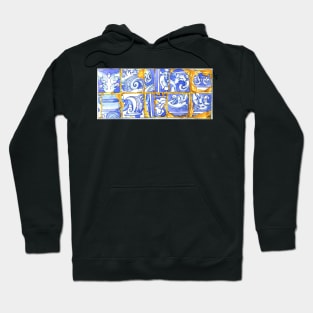 Portuguese tiles Hoodie